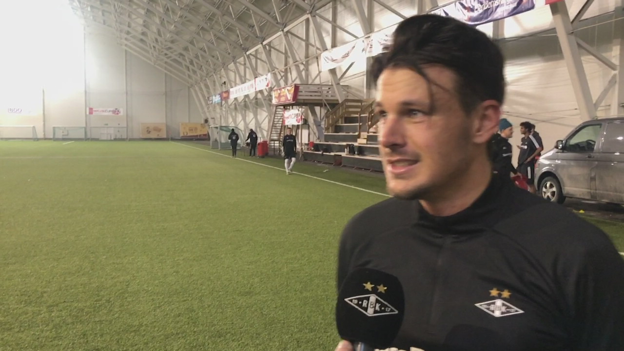Stefanos første trening